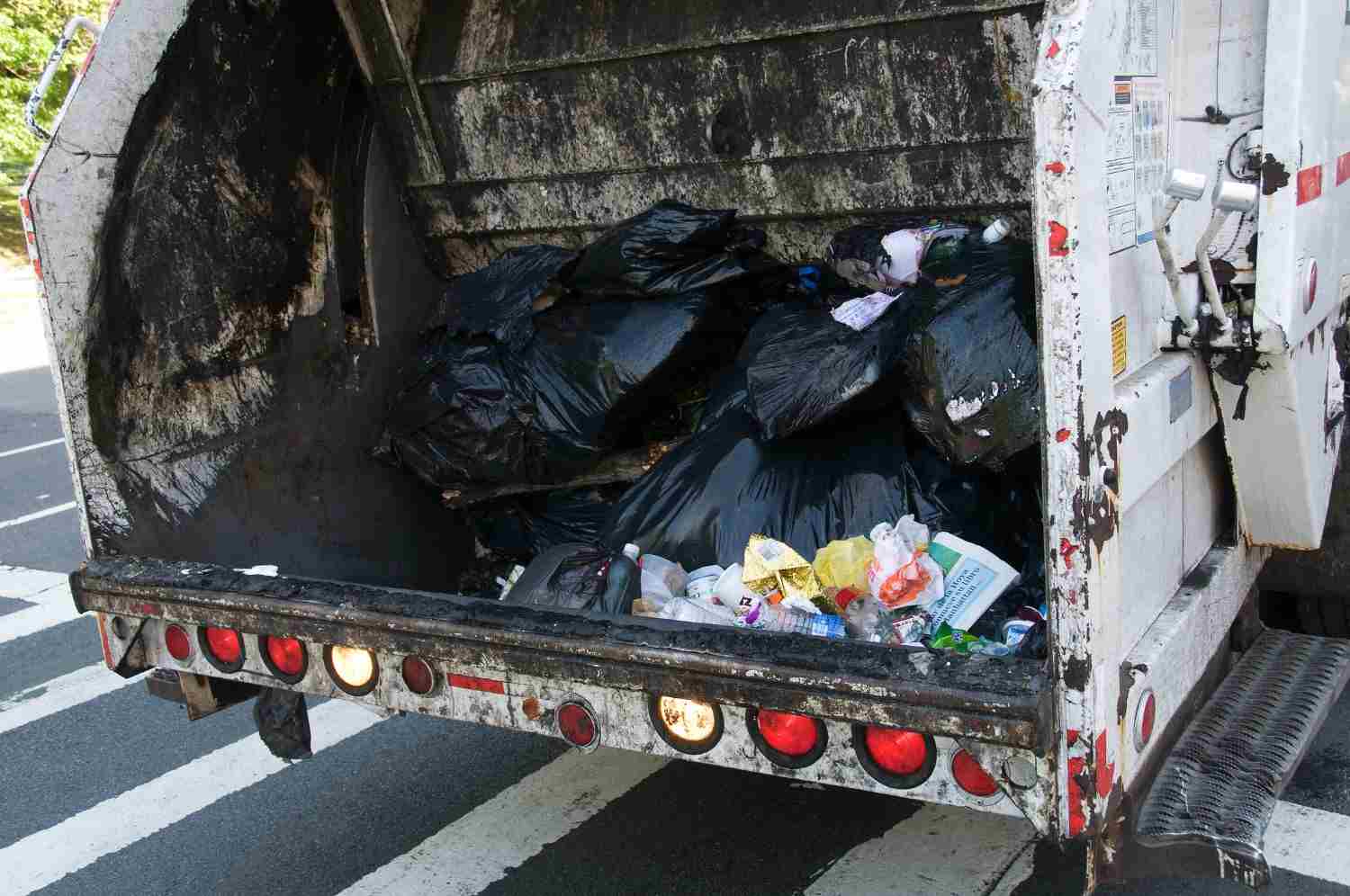 Front-load trash collection container service for businesses in Dallas, GA